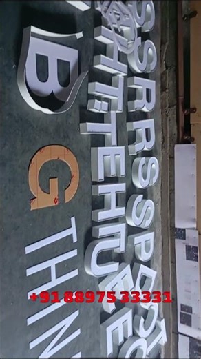Led letter board making | led letters light #3dacrylicledletters #viral #signfabrication #signage
