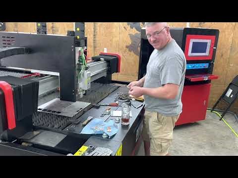 Compressed air Laser cutting with 50cfm 240psi air compressor