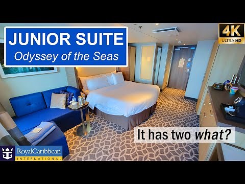 Junior Suite | Odyssey of the Seas | Full Walk Through Cabin Tour