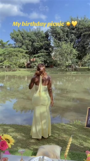 Beautiful Birthday Picnic Celebration by the Water