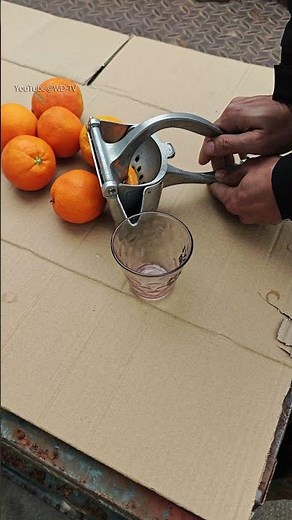 Manual Juicer for Orange Juice, Super Easy