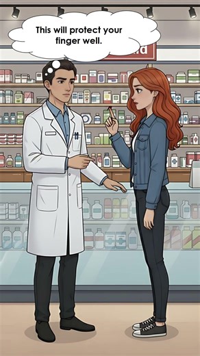 💬 English Dialogue: At the Pharmacy – Asking for Help —