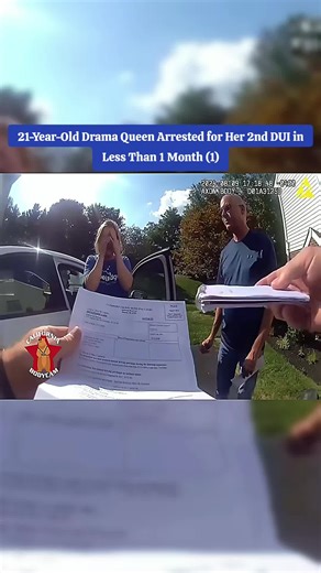 21-Year-Old Drama Queen Arrested for Her 2nd DUI in Less Than 1 Month (1) #cops #copsoftiktok
