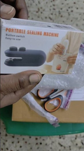 Plastic bag sealing machine | Rechargeable | Meesho | Portable Mini |