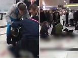 Axe-attack victims badly injured inside Dusseldorf train station