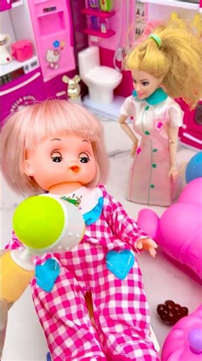 Satisfying With Unboxing Barbie First Aid Kit Toys, ASMR Video #shorts