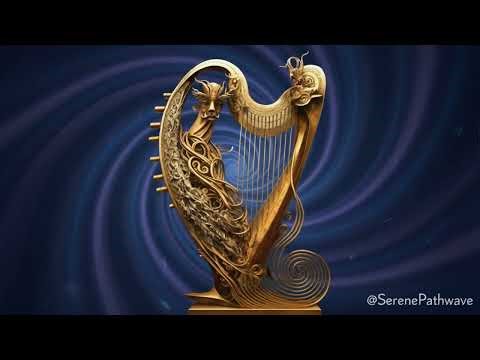 Harp Healing Music | 432Hz / 528Hz Deep Relaxation & Inner Peace #meditationmusic #meditation