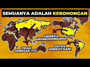 35 Fakta Geografi Dunia yang Salah (Tapi Kamu Mengira Itu Benar)