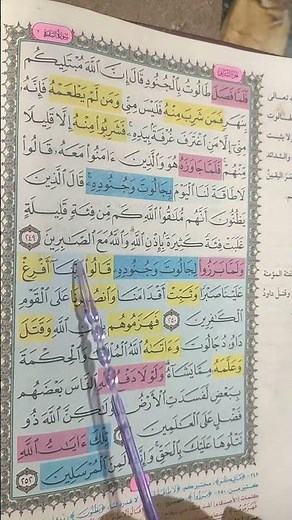 Learning how to recite and memorise Al baqarah