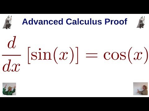 Proof that the Derivative of sin(x) is cos(x) using the Limit Definition of the Derivative
