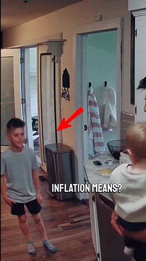 386K views · 6.8K reactions | Do You Know What Inflation Means? #inflation #CCTVCamera #dad #son #football #prices #money #reels | Derek Lipp | Facebook