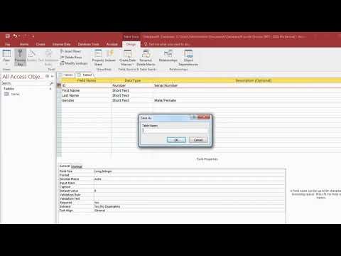 Computer Class 7 Chapter 4 (Saving and Opening Table)