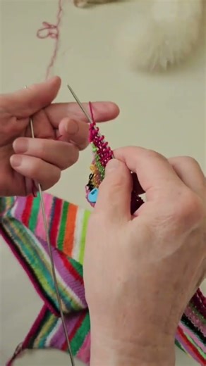 This is how I make increases along the edge of the product.#knitting #increase #knitted #knit