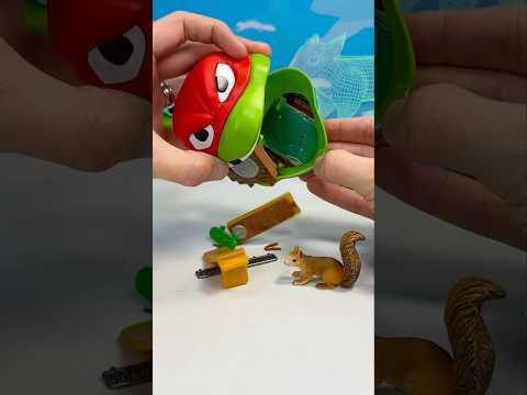 Tales of the Teenage Mutant Ninja Turtles Micro Big Mouth Playset Raphael