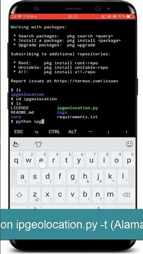 How to Use IP Geolocation Termux #Shorts