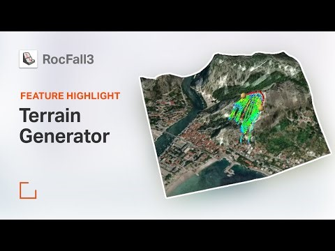 Terrain Generator in RocFall3 | Feature Highlight