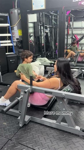 Home Gym Time with My Little Ones 🤍 | Hip Thrust Machine HRTQ