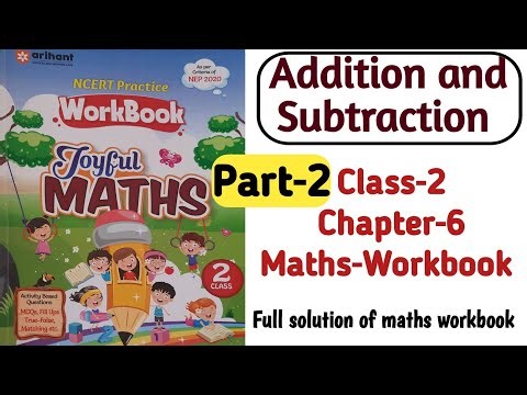 Addition and Subtraction Class‐2 || Chapter‐6 || Maths‐Workbook || Part‐2 || NCERT/CBSE