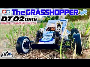 【謎のミニシャーシ!?】DT02 × タミヤ グラスホッパー 四輪独立 フロント六角化 tamiya TheGRASSHOPPER × DT02 × カントリーボーイホビーチャンネル