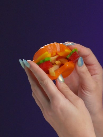 What Did My Friends Put Inside This Gummy Worm? #vat19 #curiouslyawesome #gummyworm #giant #gummy