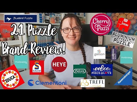 Reviewing 21 Puzzle Brands I tried in 2024!