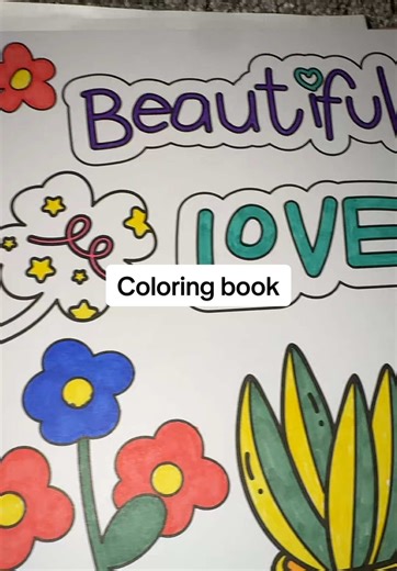 Spiral-bound bold and easy coloring books for kids and adults—fun, cute, and relaxing designs #coloring #coloringbook #coloringbookforadults #spiralboundcoloringbook