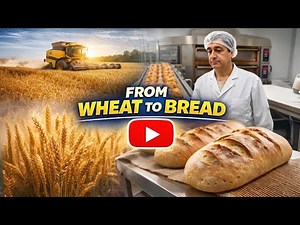 How Bread Is Made | From Wheat to Bread Factory