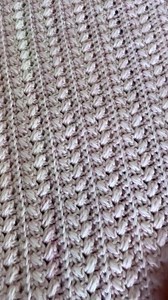 Chunky Crochet Baby Blanket: Pink Wheat Pattern, Braided Design - Etsy
