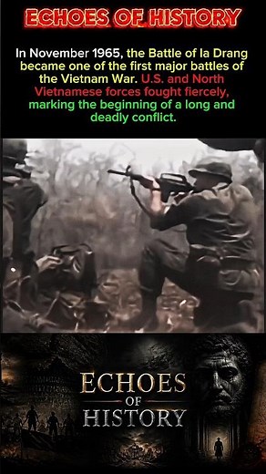 Ia Drang 1965 - The Battle That Defined the Vietnam War #viral #history