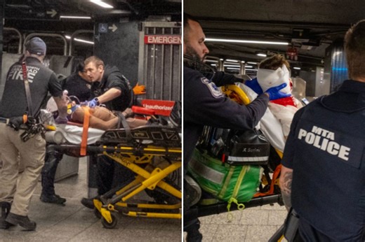 Machete-wielding NYC maniac who stabbed 3 elderly straphangers at Grand Central Terminal called himself 'Lucifer'