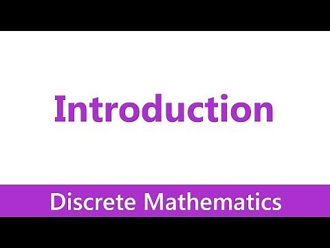 Discrete Mathematics #01 What is discrete mathematics ?