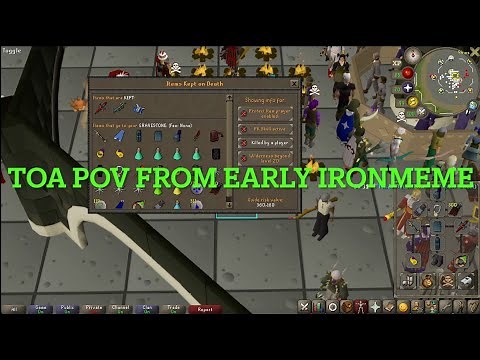 Conquering TOA as a Low Level Early Ironman | Raid 3 TOA Guides and Tips