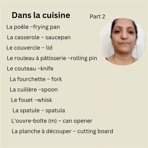 Dans la cuisine part2 #frenchforbeginners #tef #tcf #speakfrench #prcanada
