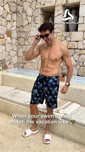 Swim Trunks That Match Your Vacation Vibe