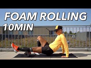 10 Min Foam Roller Routine I FOLLOW ALONG