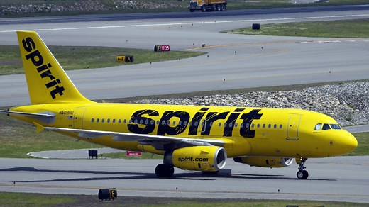 Spirit Airlines files for bankruptcy for 2nd time in less than a year