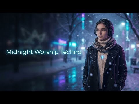 Midnight Worship Techno ✝️ | Spiritual Electronic Atmosphere for Rest