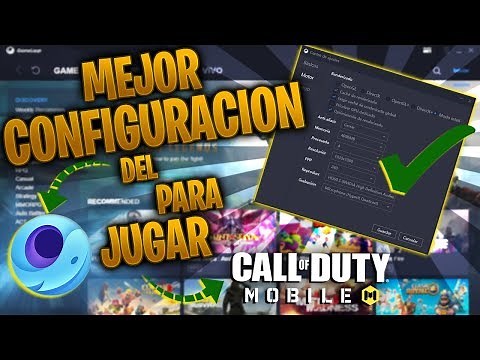 MEJOR CONFIGURACION del GAMELOOP para JUGAR CALL OF DUTY MOBILE en PC...( COMO DESCARGARLO )...😎😎