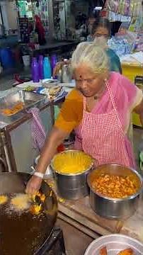 💥 பாண்டிச்சேரி பாட்டி பஜ்ஜி கடை | Pondicherry Famous Street food #thedsquarevlogs