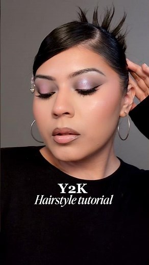 Y2K hairstyle tutorial ✨ #y2k #hairstyle #hairtutorial #beauty