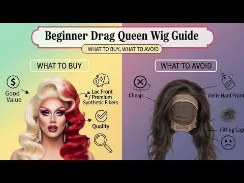 Drag Queen Wig Guide for Beginners: What to Buy & What to AVOID