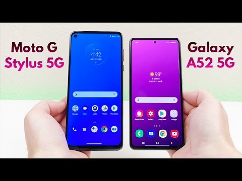 Moto G Stylus 5G vs Samsung Galaxy A52 5G - Who Will Win?