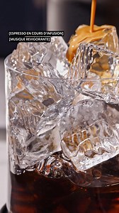 Double espresso velouté. Un goût pur et non dilué. Le nouveau café Starbucks® Double espresso glacé par Nespresso® est conçu pour être servi sur glace. | Starbucks Canada