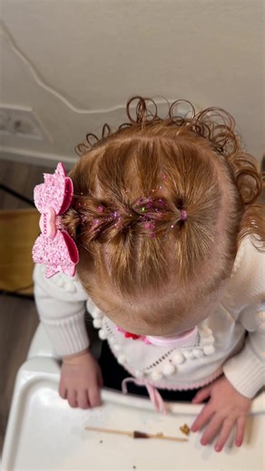 Easy Half Up Half Down Dragon Braid Tutorial for Toddlers