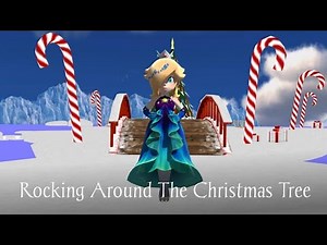 【20/28】 💖 【MMD】 Princess Rosalina dances to Rocking Around The Christmas Tree 💖
