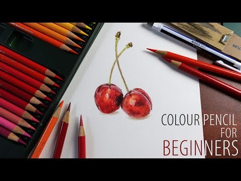 How to draw with Colored Pencils for Beginners