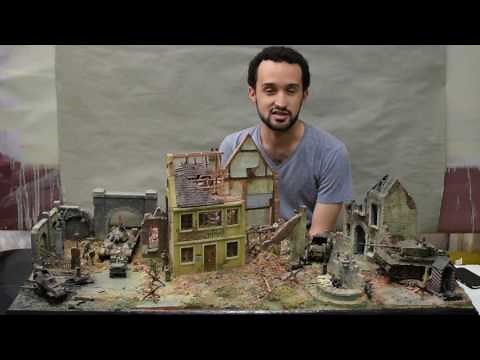 Maqueta segunda guerra mudial, escala 1-35
