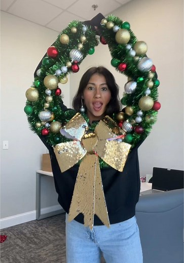DIY wreath sweater ✍🏼✍🏼✍🏼 by @user857501747254 | ugly christmas sweaters
