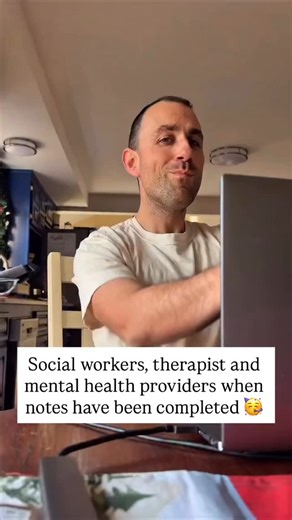 MSW Community | Social Work Tools on Instagram: "When the notes are submitted and your nervous system finally clocks out 🚀 That peace didn’t happen by accident. I built a copy-paste clinical notes toolkit so notes stop running your life. , comment Notes and I’ll send you the info."