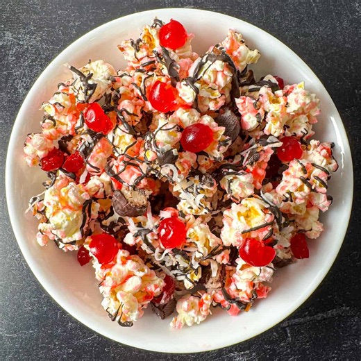Cherry Popcorn Recipe
